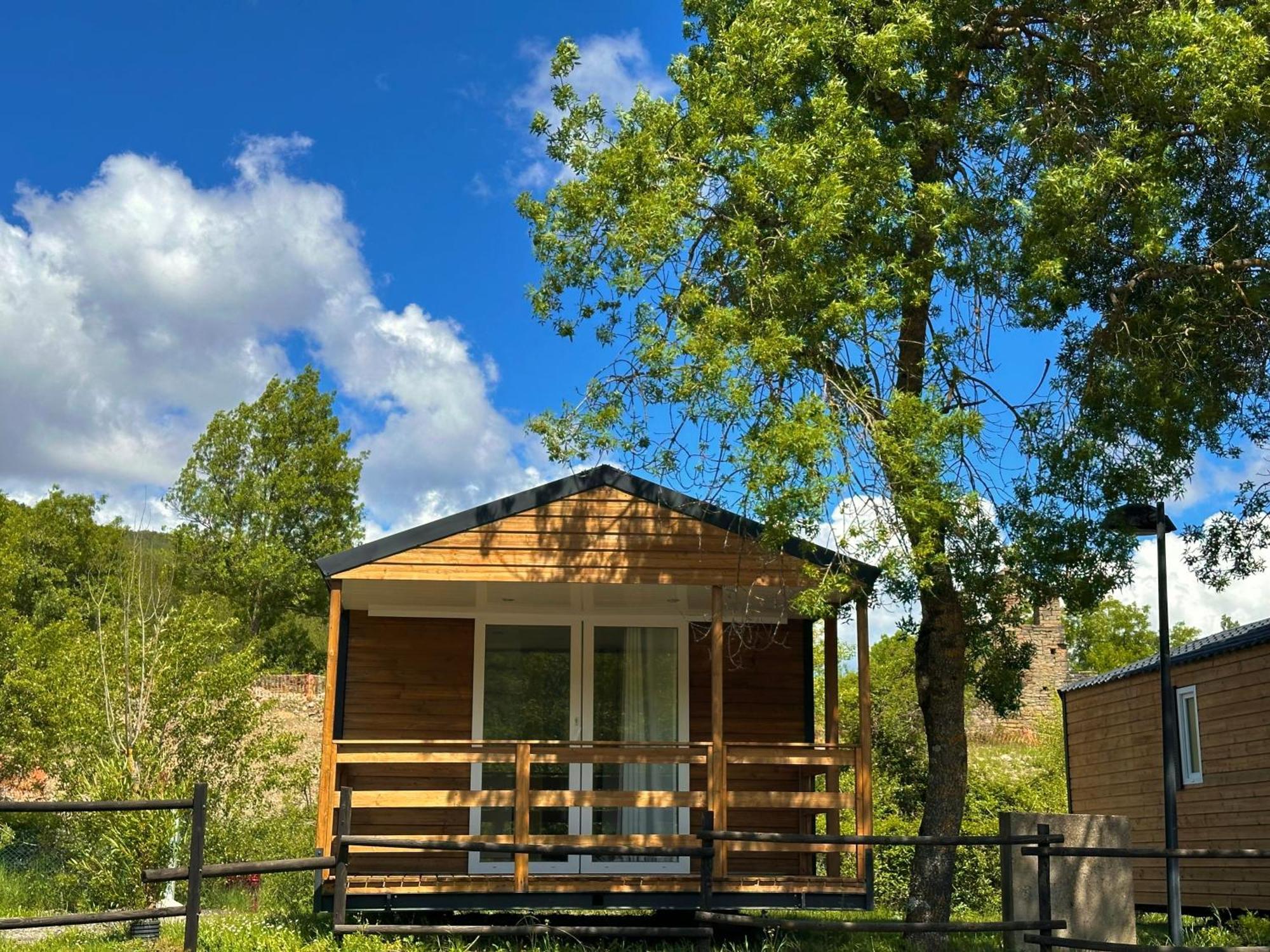 Bungalows Y Cabanas Solopuent Natur Castiello de Jaca Exteriör bild