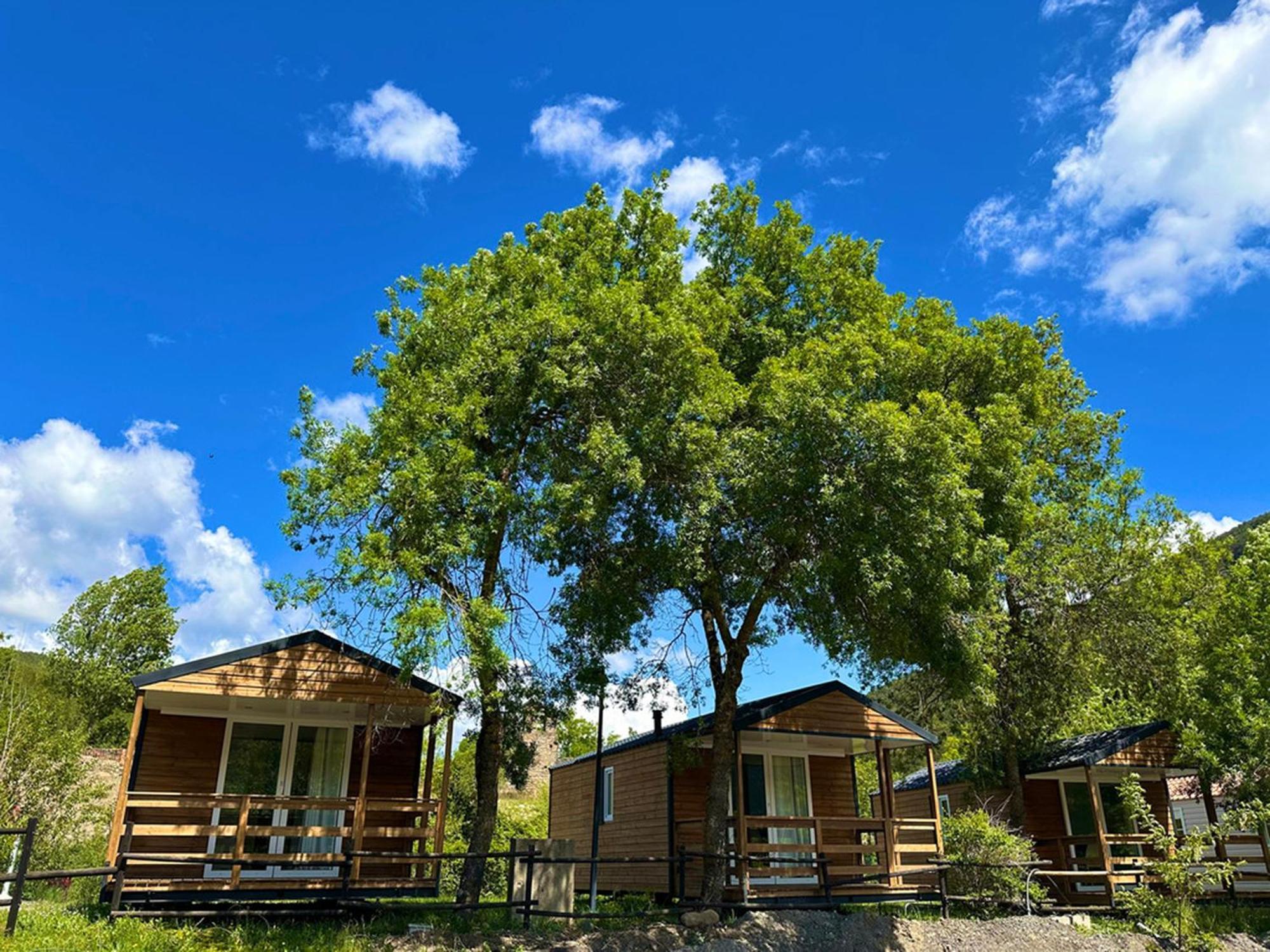 Bungalows Y Cabanas Solopuent Natur Castiello de Jaca Exteriör bild